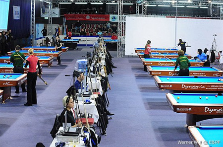 Europameisterschaften Pool Billard  2011 in Brandenburg