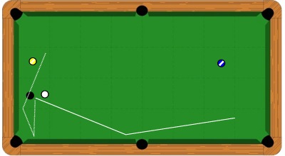 Situation Cohen-Babica Finale EM 2011 10 Ball Pool Billard Brandenburg