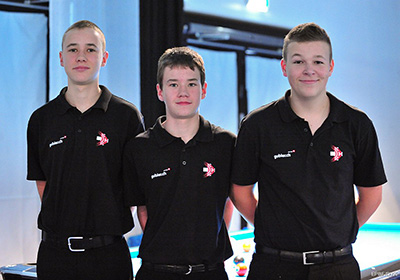 Schüler Team an der Pool EM 2011 in Luxemburg