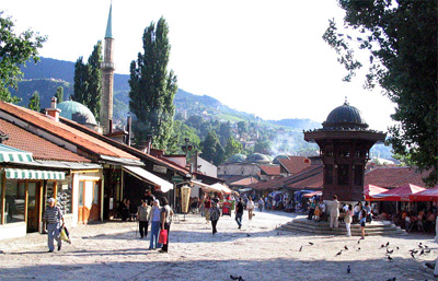 Sarajevo einst und heute