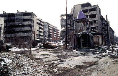 Sarajevo einst und heute 