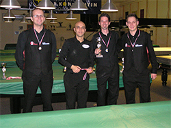 Vize Schweizermeister Team Snooker 2012 aus Bremgarten