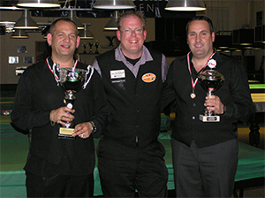 Darren Paris und Mario Lahner - Doppel Snooker Schweizer Meister 2012