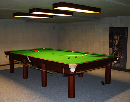 Lampen zu Snookertischen Sport 64 